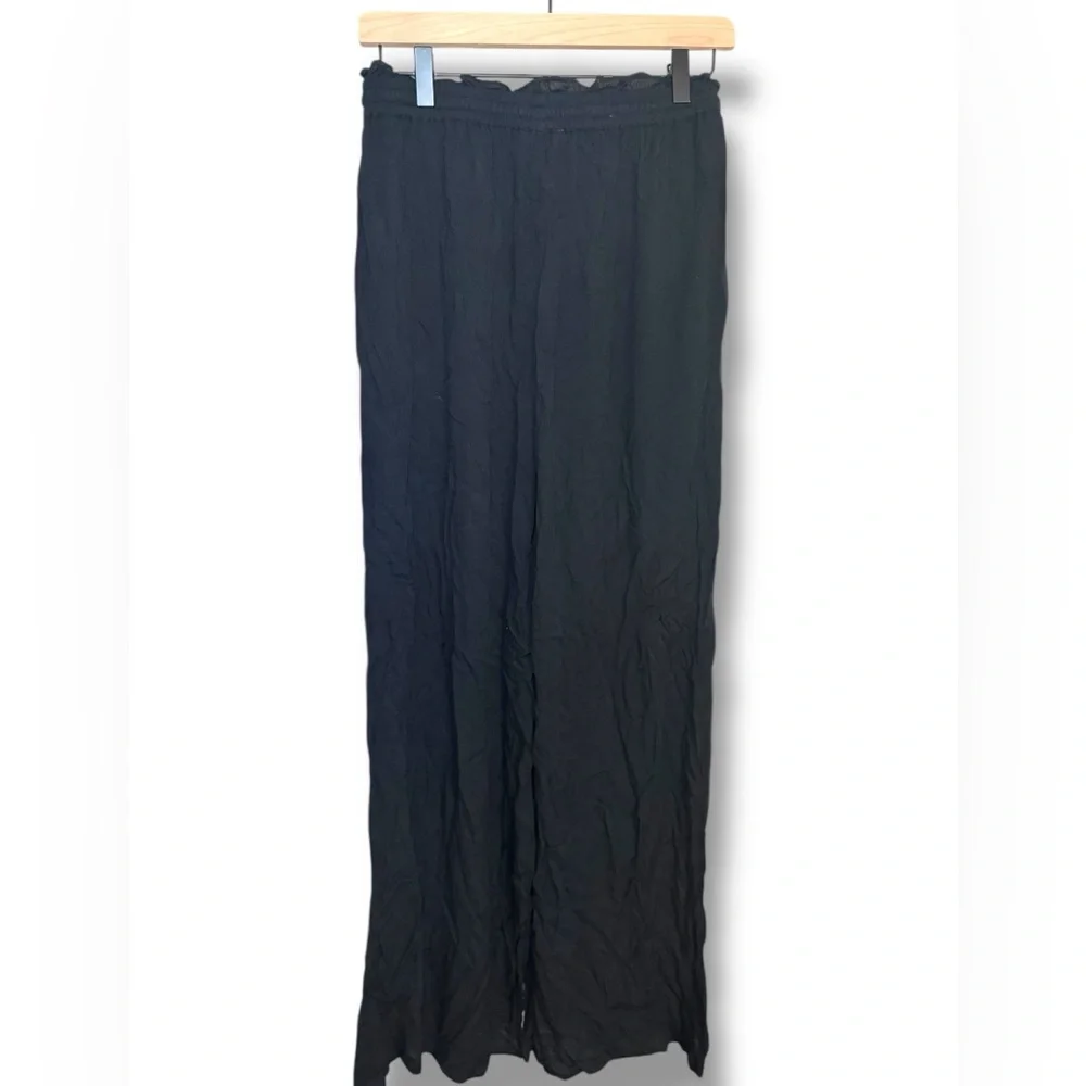 NWT Iisla & Bird beach drawstring pants in black‎ Sz 10